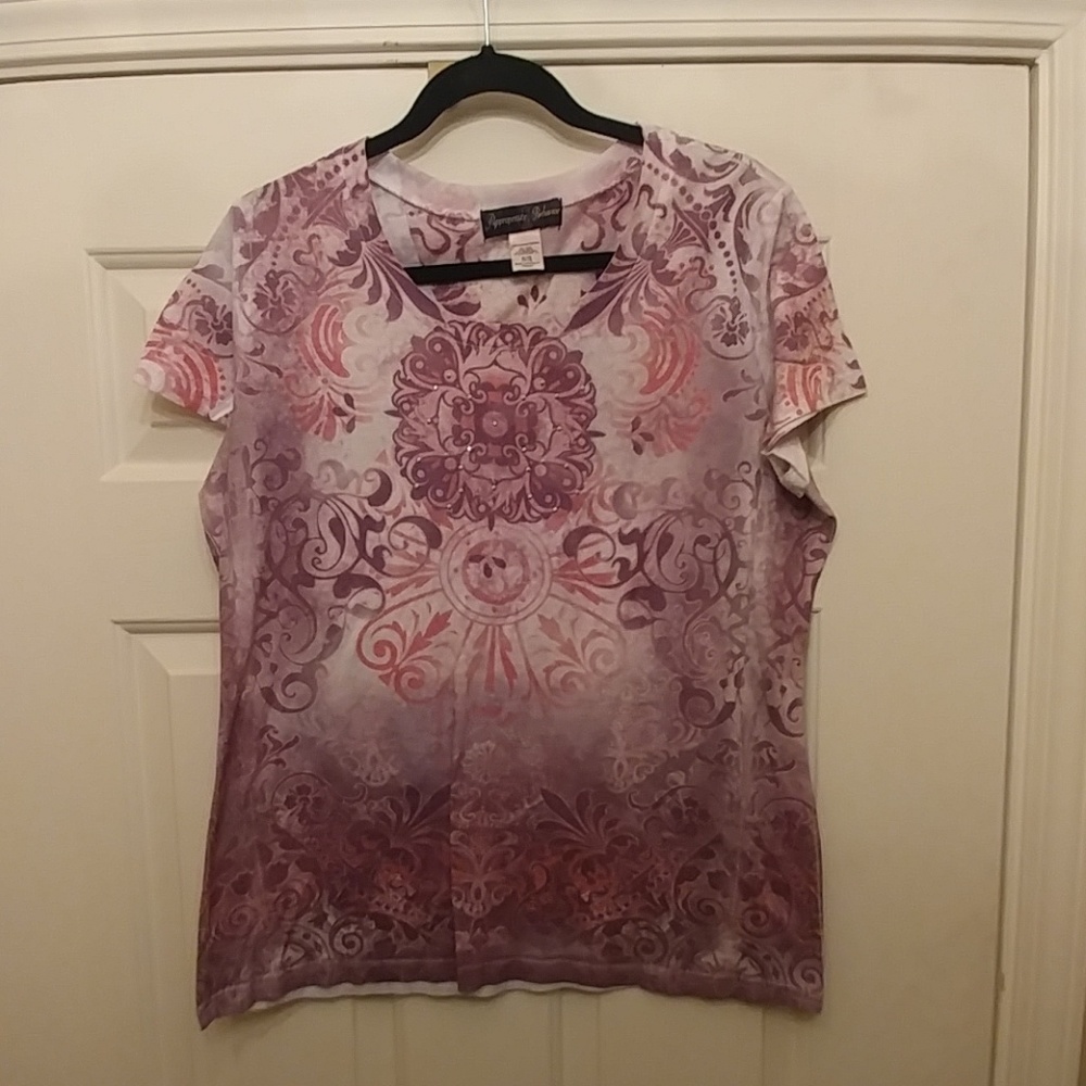 Appropriate Behavior Tee Top Size 16-18